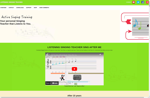 Listening Singing Teacher image