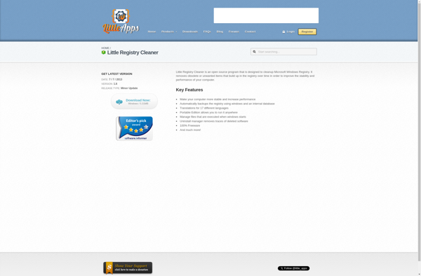 Little Registry Cleaner image