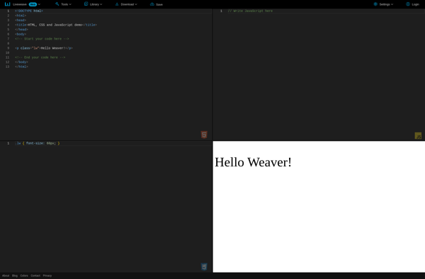 Liveweave image