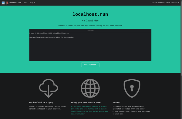 Localhost.run image