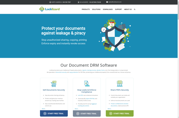 Locklizard Safeguard PDF Security image