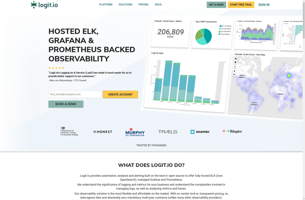 Logit.io Application Monitoring image