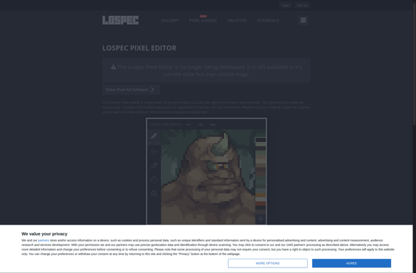 Lospec Pixel Editor image