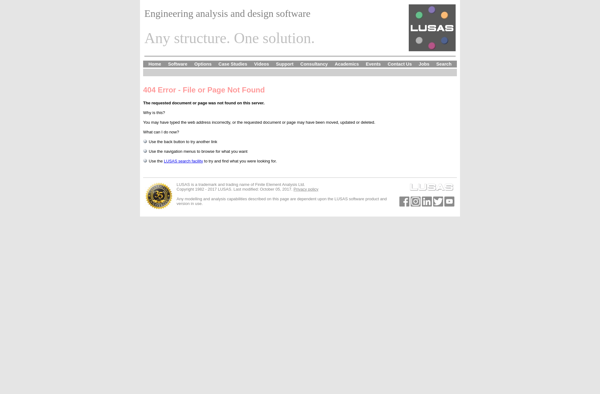 Lusas Civil &amp; Structural screenshot