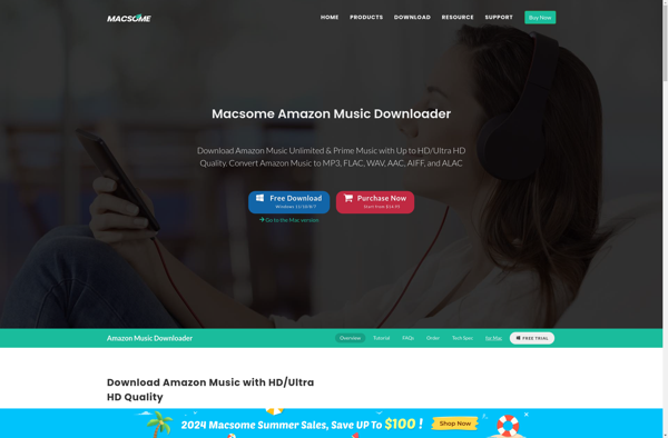 Macsome Amazon Music Downloader image