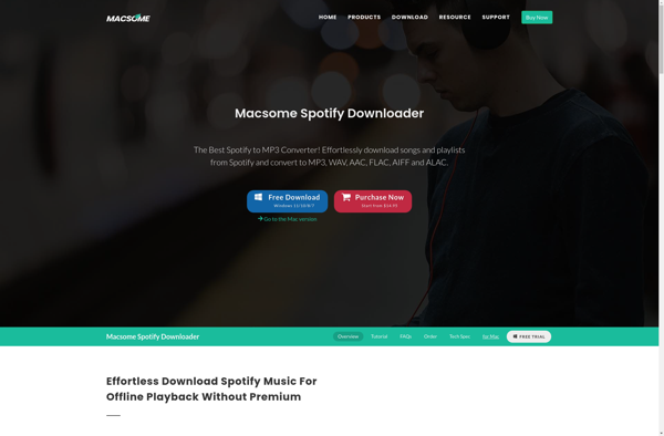 Macsome Spotify Downloader image