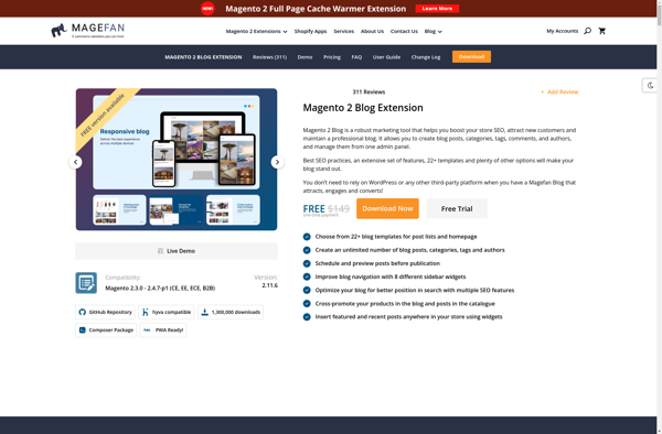 Magento 2 Blog Extension screenshot