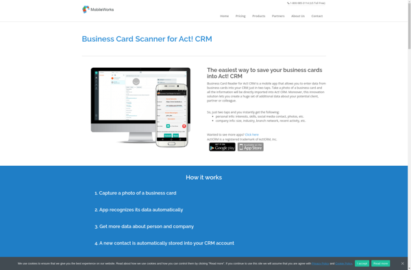 MagneticOne Business Card Reader image