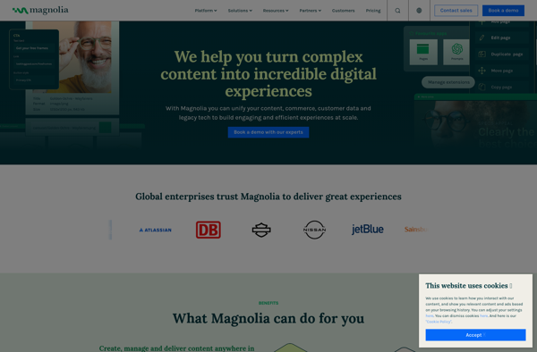 Magnolia CMS image