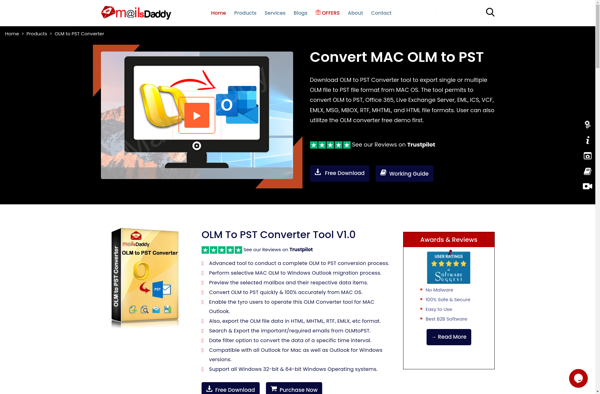 MailsDaddy OLM to PST Converter image