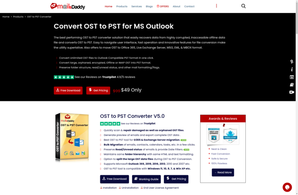 MailsDaddy OST to PST Converter image