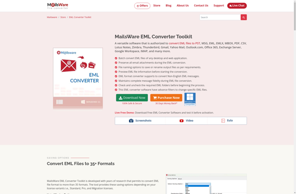 Mailsware EML Converter Toolkit