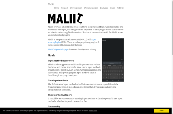 Maliit Virtual On-screen Keyboard image