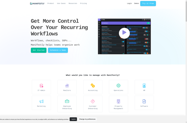 Manifestly Checklists screenshot