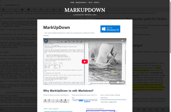 MarkUpDown image