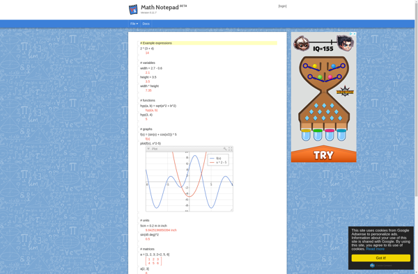 Math Notepad image