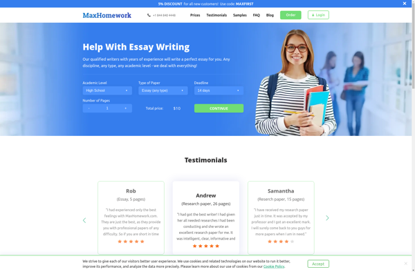 Maxhomework.com image