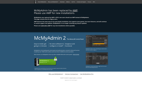 McMyAdmin image