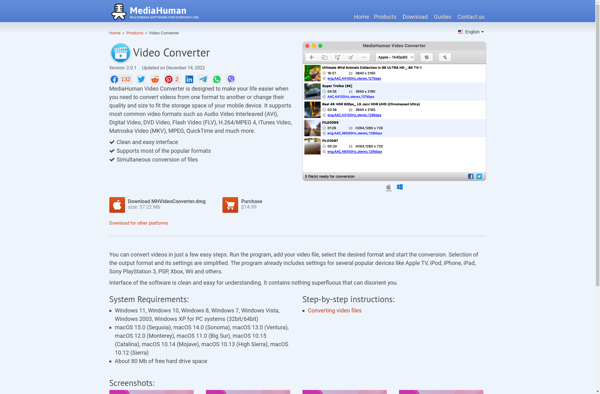 MediaHuman Video Converter image