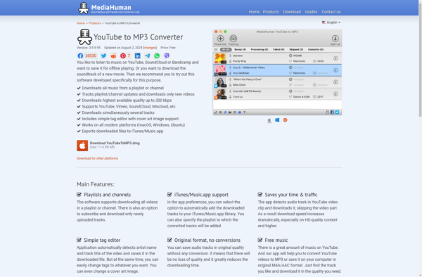 MediaHuman YouTube To MP3 Converter image