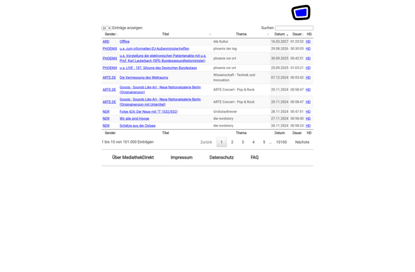 MediathekDirekt screenshot