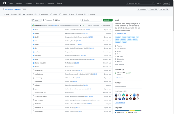 Medusa - TV Library Manager image