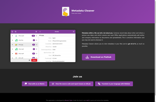 Metadata Cleaner image