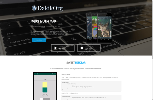 Mgrs &amp; Utm Map screenshot