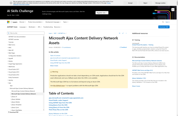 Microsoft Ajax CDN image