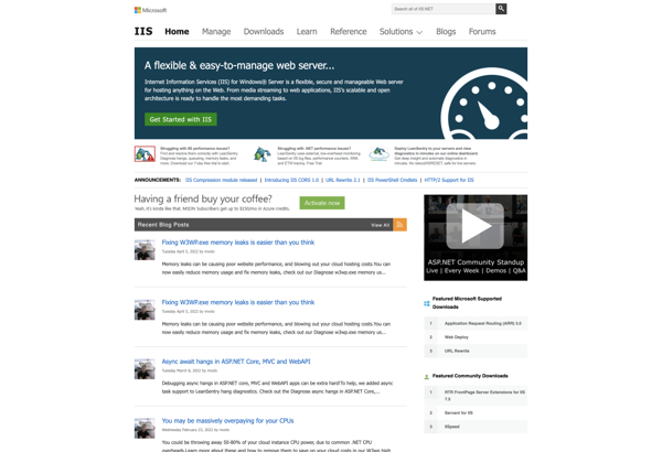Microsoft Internet Information Services (IIS) image
