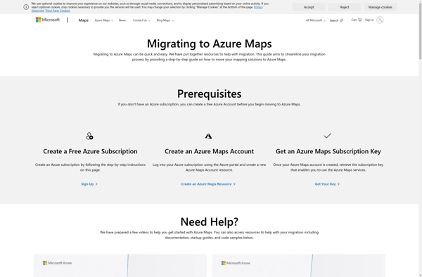 Microsoft MapPoint image