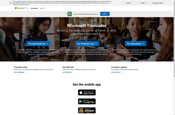 Microsoft Translator image