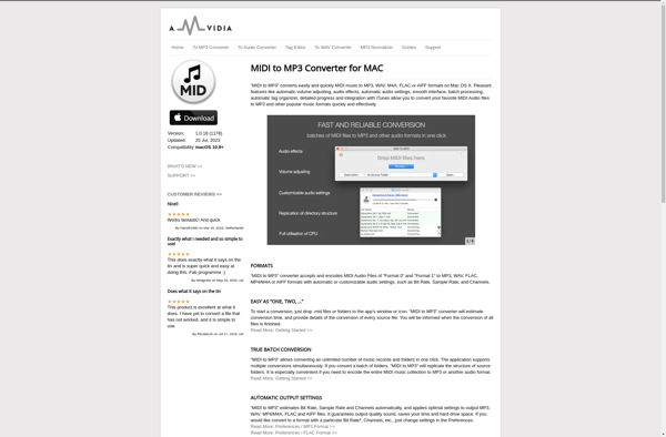 MIDI to MP3 for MAC image