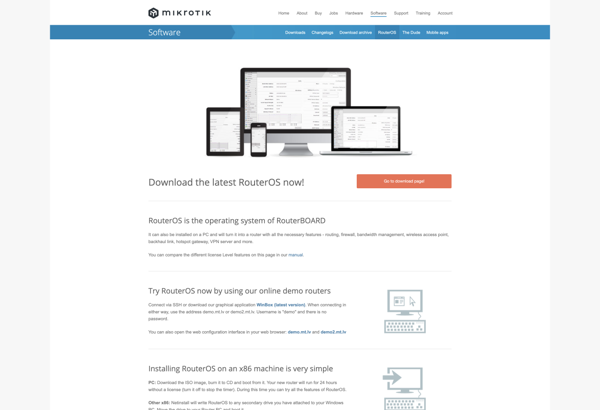 MikroTik RouterOS image