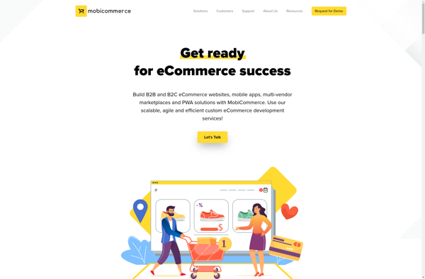 MobiCommerce screenshot