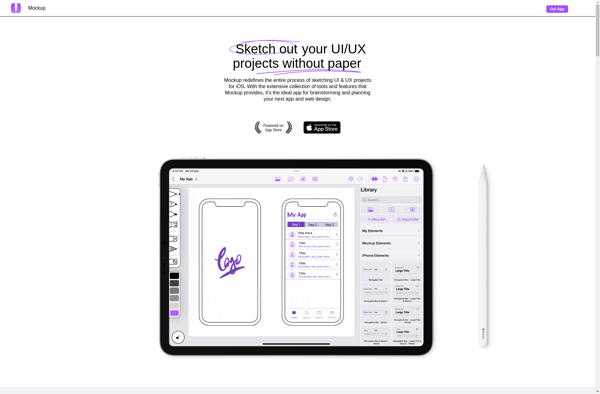 Mockup - Sketch UI &amp; UX screenshot