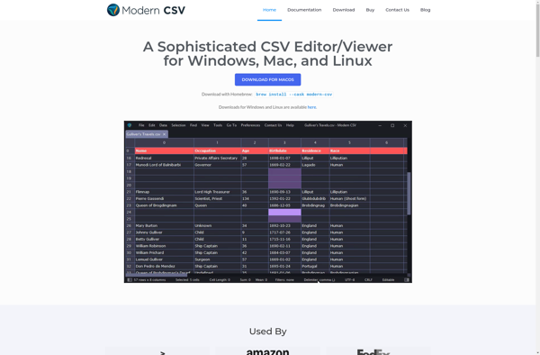 Modern CSV