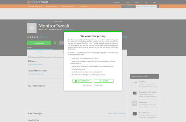 MonitorTweak screenshot