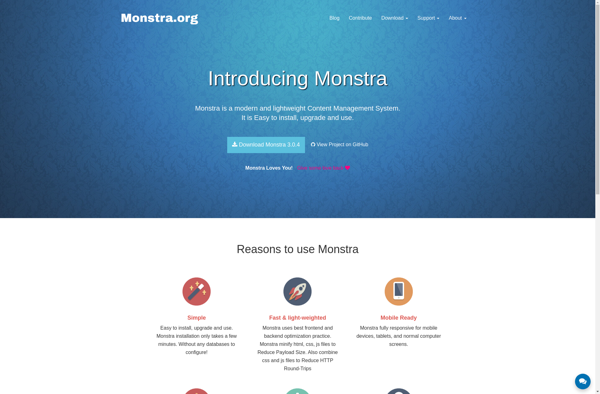 Monstra CMS image