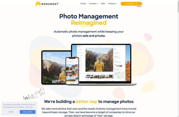 Monument Smart Photo Management image