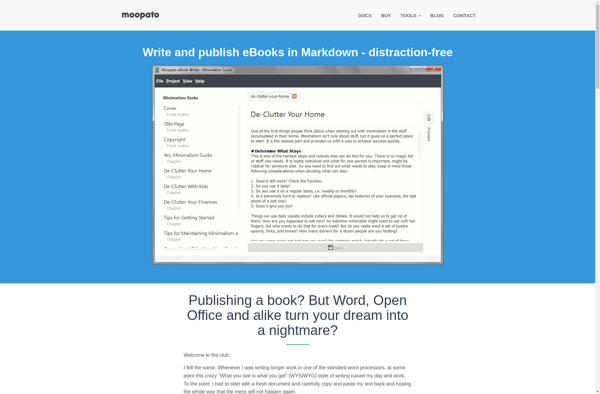 Moopato eBook Writer image