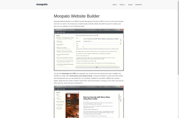 Moopato Website Builder image