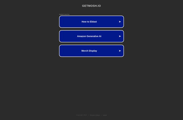 MOSH glitch effects image