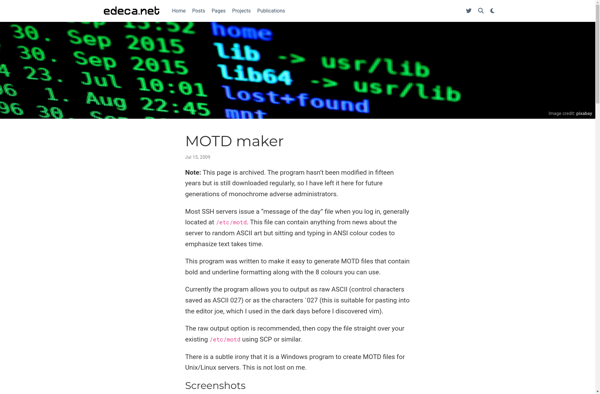 MOTD Maker image