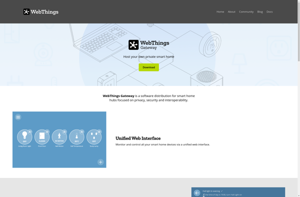 Mozilla WebThings Gateway image
