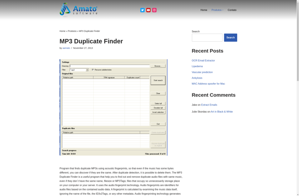 MP3 Duplicate Finder image