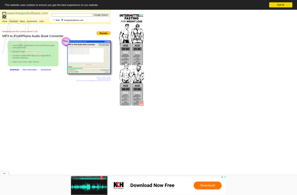 MP3 to iPod Audio Book Converter image
