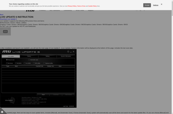 MSI Live Update image
