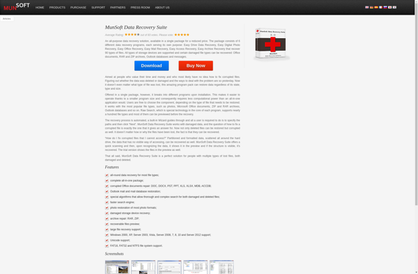 MunSoft Data Recovery Suite image