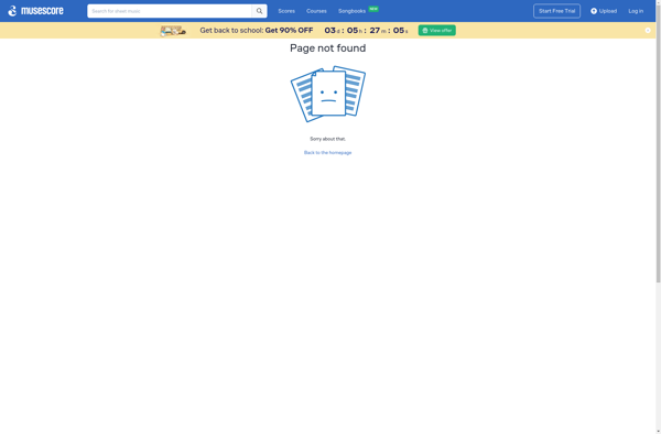 MuseScore Sheet Music Player image